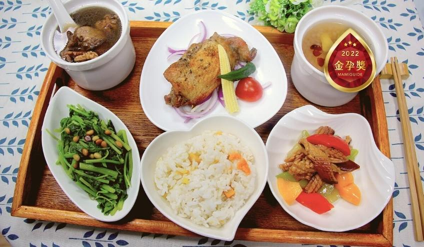 寶媽媽一天兩次熱送月子餐